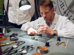 at the Horloger station