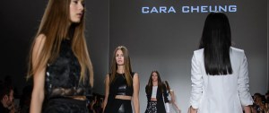 Cara Cheung Spring 2014 runway at World MasterCard Fashion Week Toronto